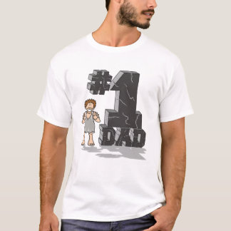Camiseta del papá del número 1