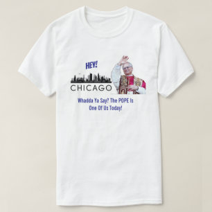 Camiseta del Papa Favorito de Chicago