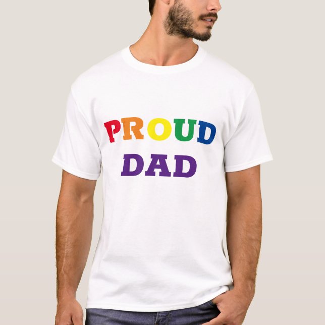 Camiseta del "papá orgulloso" (Anverso)