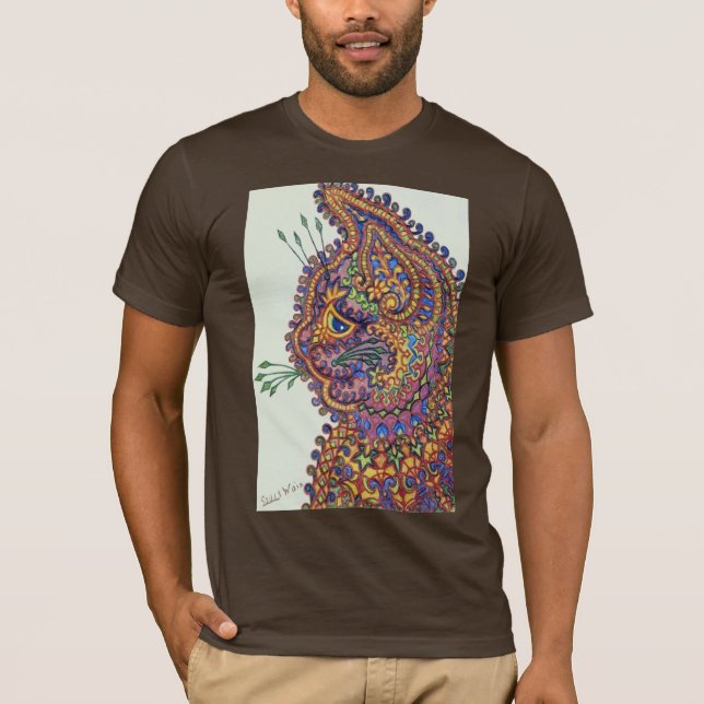 Camiseta del papel pintado de la fantasía de Louis (Anverso)