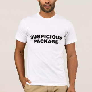 Camiseta del paquete de Suspcious