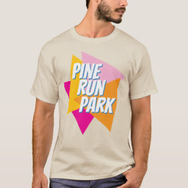 Camiseta del parque Colorful Pine Run