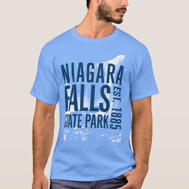 Camiseta del parque de estado de Niagara Falls (Anverso)