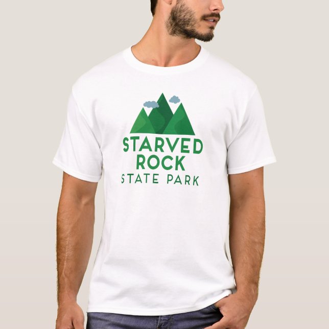 Camiseta del Parque Estatal de Rock Hambriento - M (Anverso)