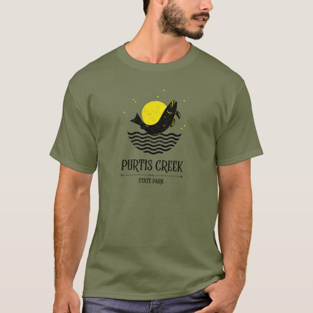 Camiseta del Parque Estatal Purtis Creek (Anverso)