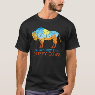 Camiseta del Parque Nacional Bisonte No acaricies