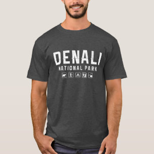 Camiseta del parque nacional de Denali (Alaska) -