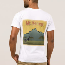 Camiseta del parque nacional de Kenia