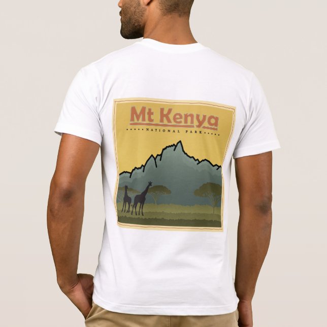 Camiseta del parque nacional de Kenia (Reverso)