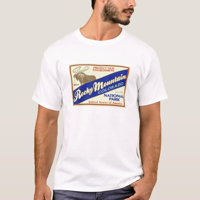 Camiseta del Parque Nacional de las Montañas (Anverso)