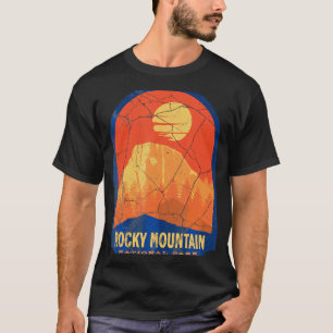 Camiseta del Parque Nacional de las Montañas Rocos