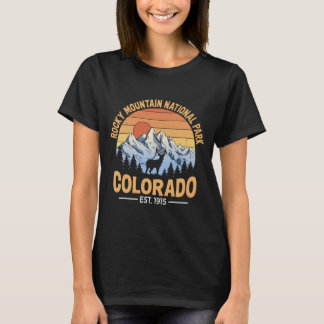 Camiseta del Parque Nacional de las Montañas Rocos