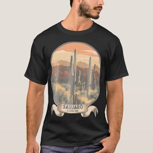Camiseta del Parque Nacional de Saguaro (Anverso)