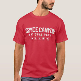 Camiseta del parque nacional del barranco de Bryce