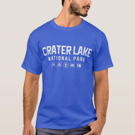 Camiseta del parque nacional del lago crater