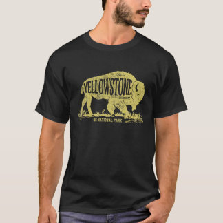 Camiseta del Parque Nacional Yellowstone US Bison