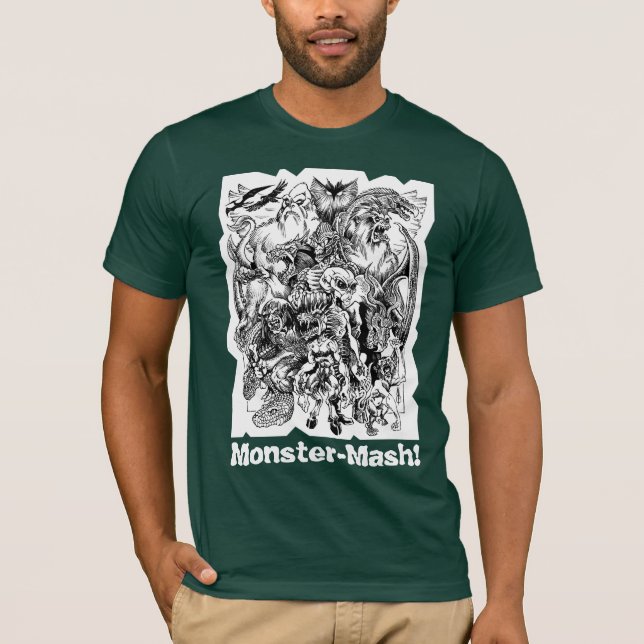 Camiseta del parque zoológico de Cryptid del (Anverso)