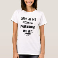 Camiseta del partido de graduación de la farmacia 