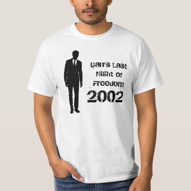 Camiseta del partido del soltero (Anverso)