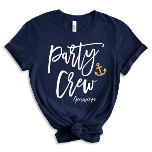 Camiseta del partido Nautical Bridal de la tripula