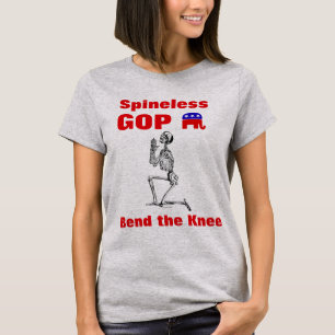 Camiseta del Partido Republicano sin columna verte