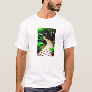 Camiseta del paseo de la naturaleza