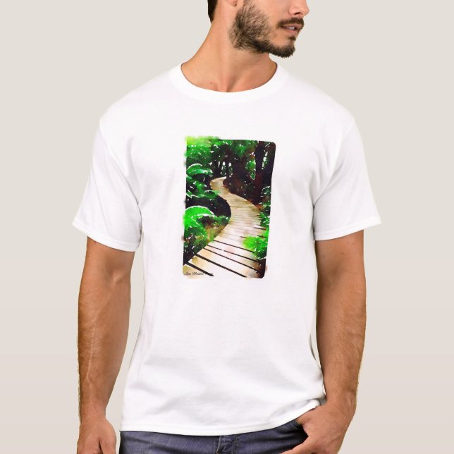 Camiseta del paseo de la naturaleza (Anverso)