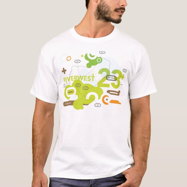 Camiseta del paseo del arte de Riverwest (Anverso)