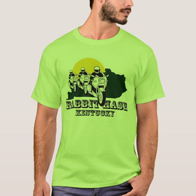 Camiseta del paseo del hachís del conejo (Anverso)