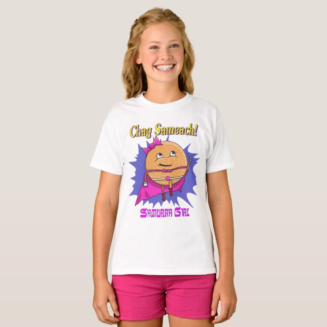 Camiseta del Passover del chica de Shmurah (Anverso completo)