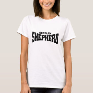 Camiseta del pastor alemán
