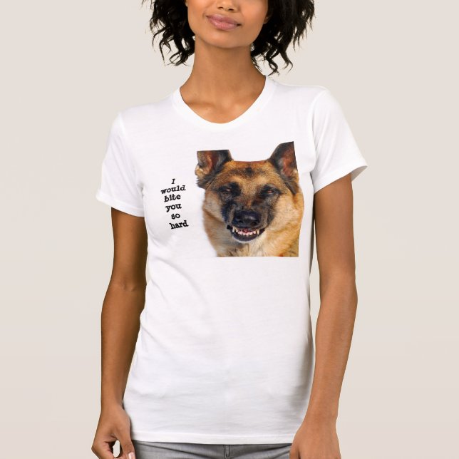 Camiseta del pastor alemán (Anverso)
