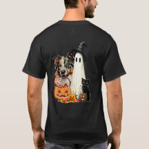 Camiseta del pastor australiano del trato de Hallo