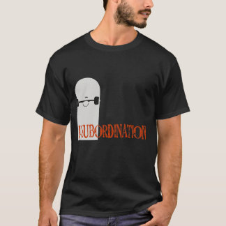 Camiseta del patín de la insubordinación