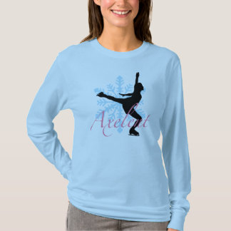 Camiseta del patinaje de hielo de Axelent