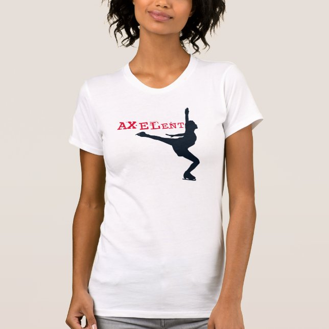 Camiseta del patinaje de hielo de Axelent (Anverso)