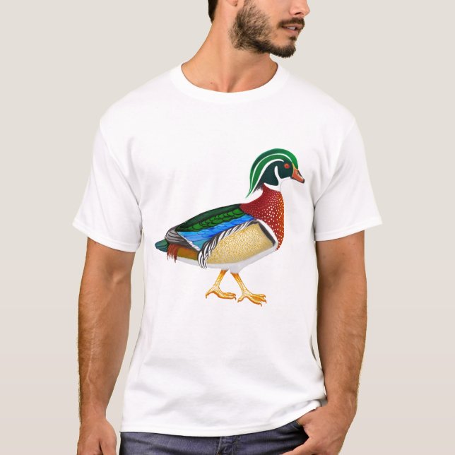Camiseta del pato de madera (Anverso)