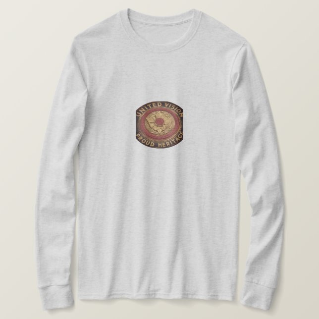Camiseta del Patrimonio Orgulloso de la Visión Uni (Anverso del diseño)