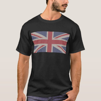 Camiseta del patrón de pesca de bandera de la Unió