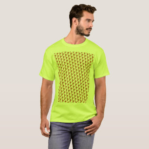 Camiseta del patrón Gold Fleurs de Lis