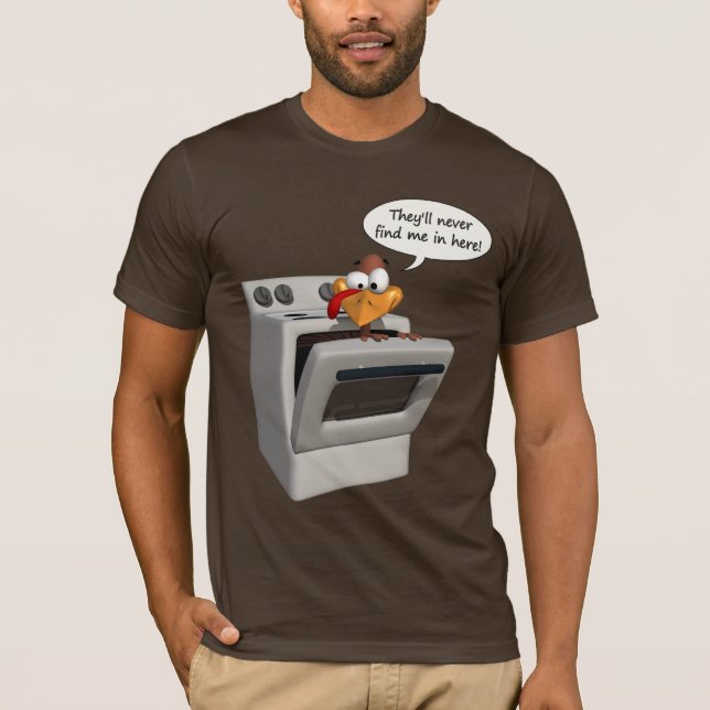 Camiseta del pavo de la acción de gracias (Anverso)