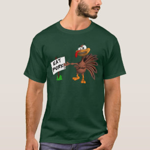 Camiseta del pavo de la acción de gracias