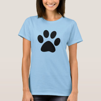 camiseta del pawprint