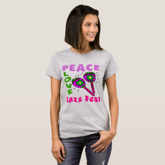 Camiseta del Peace Love Jazz Fest