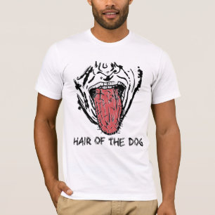 Camiseta del pelo de la lengua