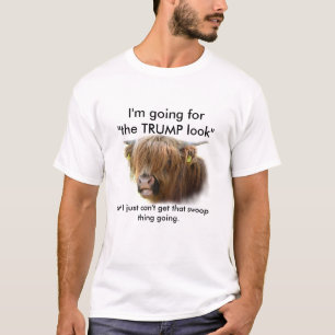 Camiseta del pelo del triunfo