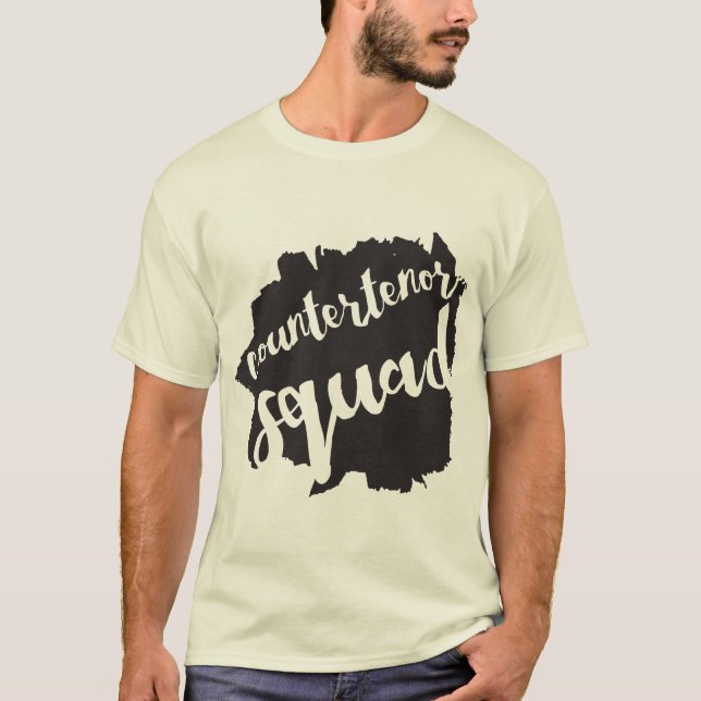 camiseta del pelotón del countertenor (Anverso)