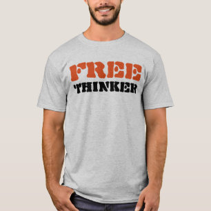 Camiseta del "pensador libre"