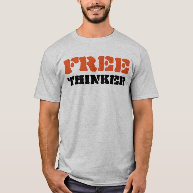 Camiseta del "pensador libre" (Anverso)