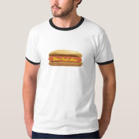 Camiseta del perrito caliente